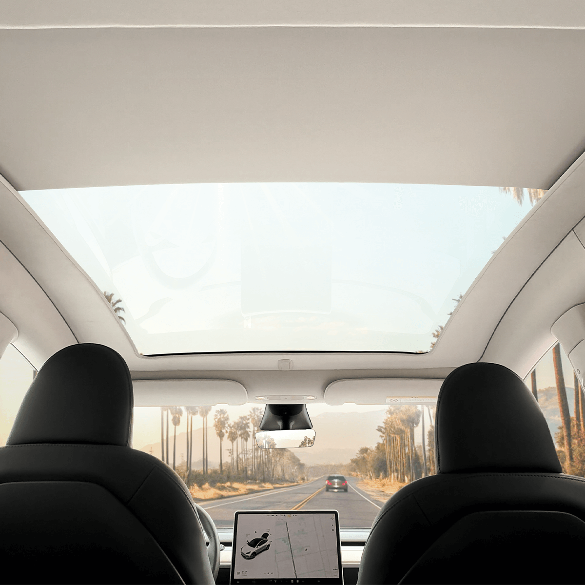 E - Shade MY | Tesla Model Y Sunshade - Enovix Auto